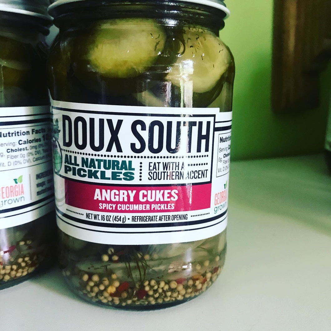 Doux South Angry Cukes 16oz