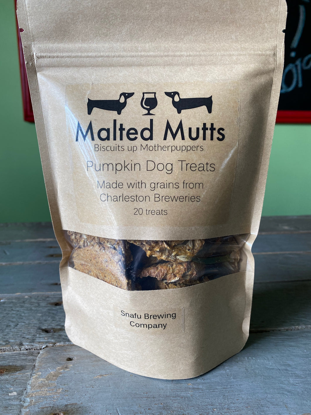 Malted Mutts Dog Biscuits 20ct